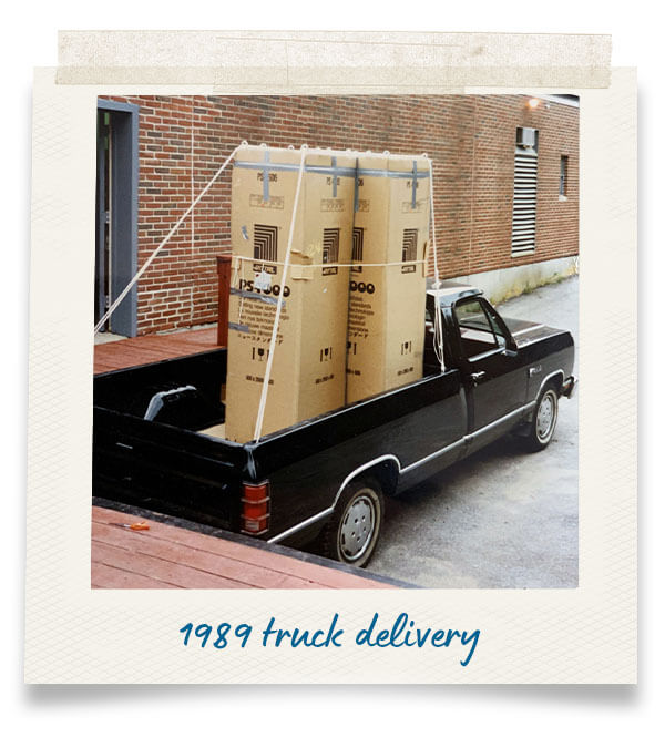 Truck Delivery in 1989